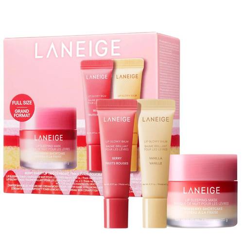Laneige Berry Sweet Lip Trio Set 3pcs