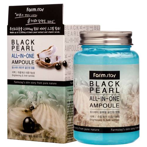 Farmstay Black Pearl All in One Ampoule 250ml