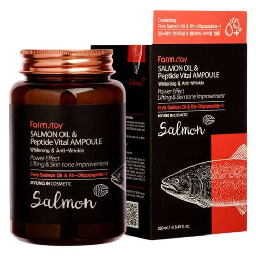 Farmstay Salmon Oil & Peptide Vital Ampoule 250ml