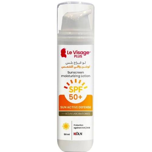 لوشن واقي شمس لو فيزاج بلس 50SPF كوفيكس كير 50مل