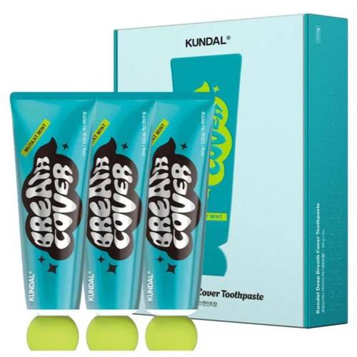Kundal Muscat Mint Toothpaste Set 3×100g