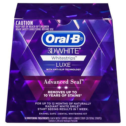Oral-B 3D Whitestrips Advanced Seal 28 strips