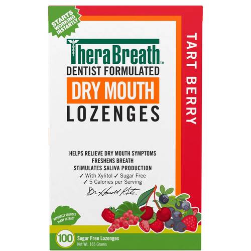  Dr.Harold Katz Therabreath Tart Berry Lozenges 100pcs 