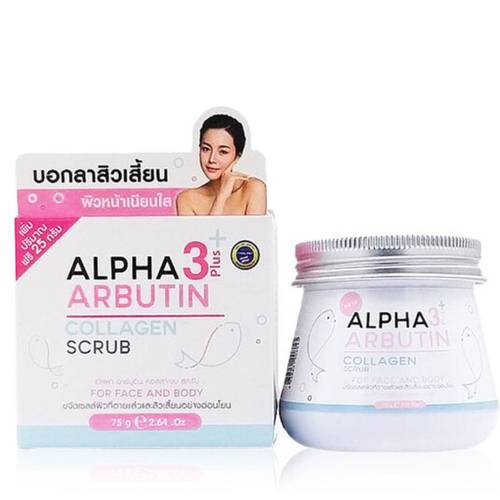 Precious Skin Alpha Arbutin & Collagen Scrub 75g