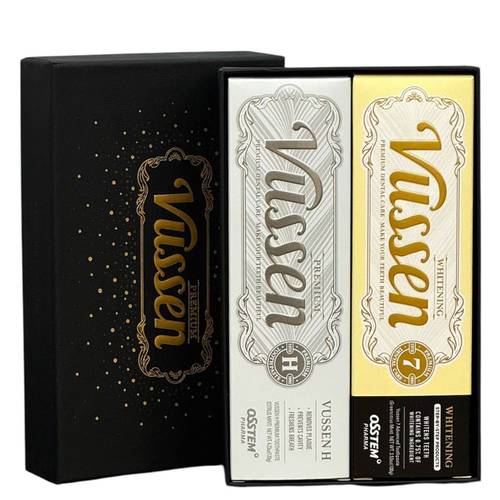 Osstem Pharma 2 Vussen Toothpaste Set 100g+120g