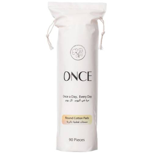 Once Roud Cotton Pads 90pcs