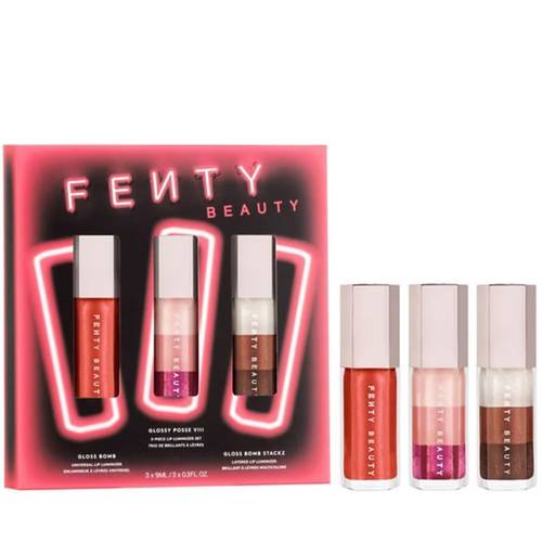 Fenty Beauty Glossy Posse VIII Lip Luminizer Set 3pcs