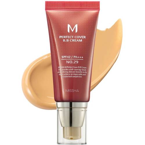  Missha 29 Caramel Beige Perfect Cover BB Cream SPF42 50ml