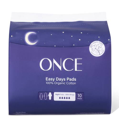 Once Easy Days Night with Wings Pads 10pcs
