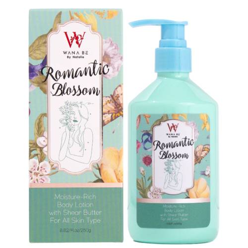 لوشن مرطب للجسم Romantic Blossom وانا بي باي نتالي 250غ