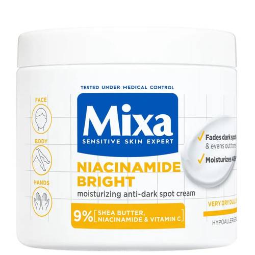 Mixa Niacinamide Bright Cream 400ml