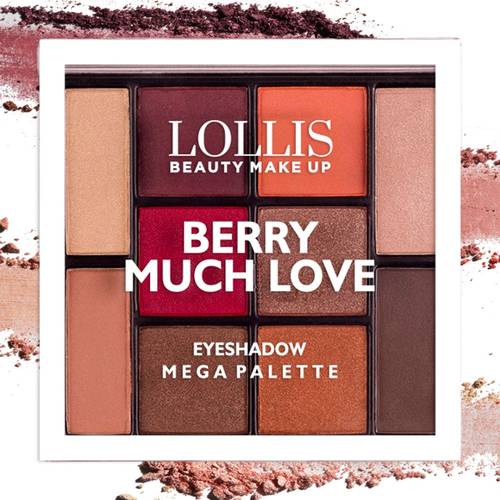 Lollis Berry Much Love Eyeshadow Palette 20g