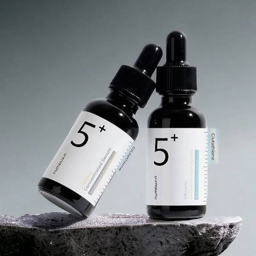 glutathion serum No.5 Glutathione Vitamin Concentrated Serum, 1.01 fl oz (30 ml) Formulated with high concentrations of 7+ functional ingredients Numbuzin Vitamin Glutathione Concentrated Serum