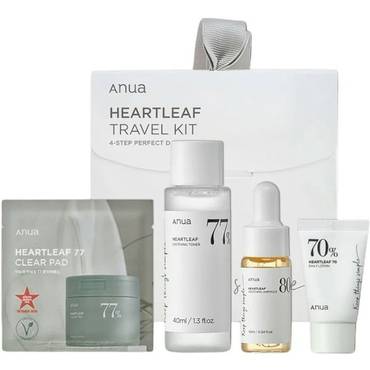 【新品未使用】Anua ハートリーフ6点セット／77＋70＋80シリーズ Anua Heartleaf Smoothing Trial Kit