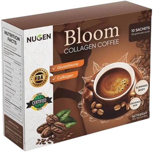Nugen Bloom Collagen Coffee 10×10g