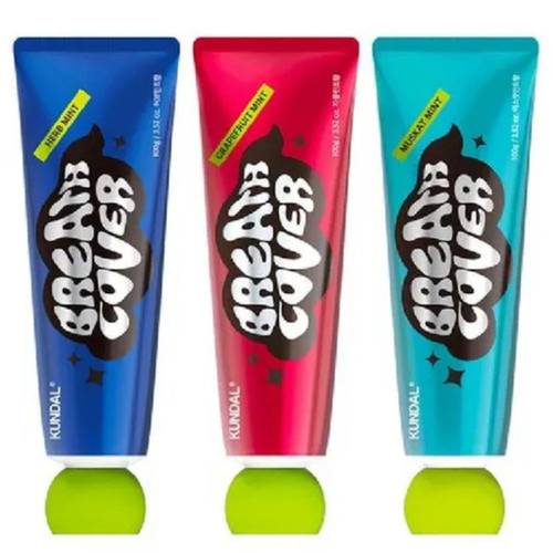 Kundal Deep Breath Cover Toothpaste Set 3×100g