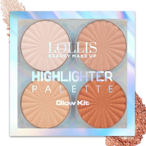 Lollis Highlighter Palette Glow Kit 15g