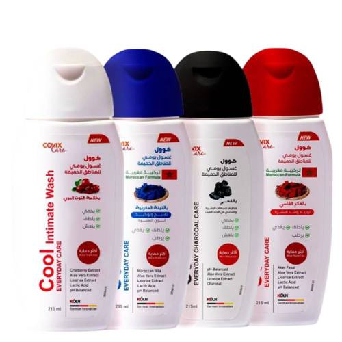 Covix Care Cool Intimate Area Wash Set 4×215ml