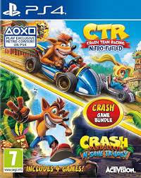 Crash Bandicoot Bundle - N. Sane Trilogy + Nitro-Fueled PS4 PS5 Accoun
