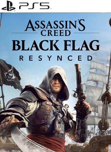 🏴‍☠️ Assassin’s Creed Black Flag Resynced Standard Edition | PS5 | حساب بلايستيشن