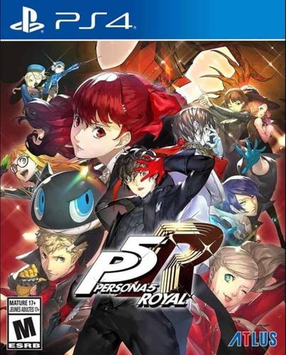 حساب سوني يحتوي على لعبة Persona 5 Royal PS4
