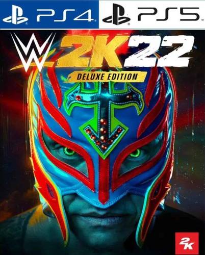 حساب سوني يحتوي على لعبة WWE 2K22 Deluxe Edition PS4 | PS5