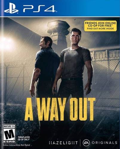 🎮 A Way Out l PS4/PS5 | حساب بلايستيشن