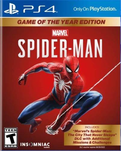 Marvel's Spider-Man GOTY PS4 PS5 Account