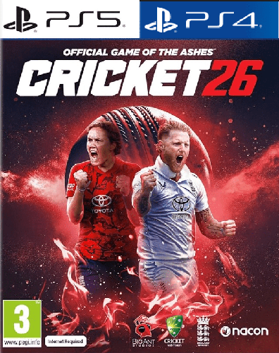 🧽 Cricket 26 The Official Game of the Ashes | PS4 + PS5 | حساب بلايستيشن