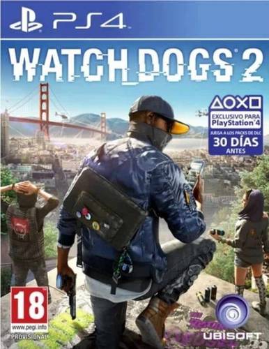 حساب سوني يحتوي على لعبة Watch Dogs 2 PS4