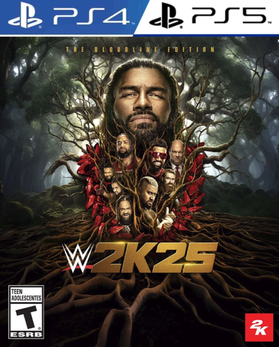 🎮 WWE 2K25 The Bloodline Edition l PS4/PS5 | حساب بلايستيشن
