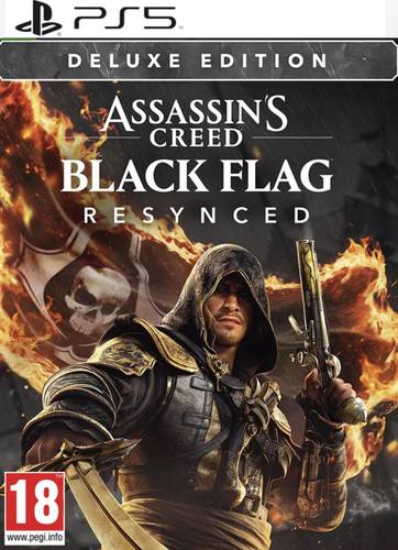 🏴‍☠️ Assassin’s Creed Black Flag Resynced Deluxe Edition | PS5 | اللعب من نفس الحساب المقدم لك | حساب بلايستيشن