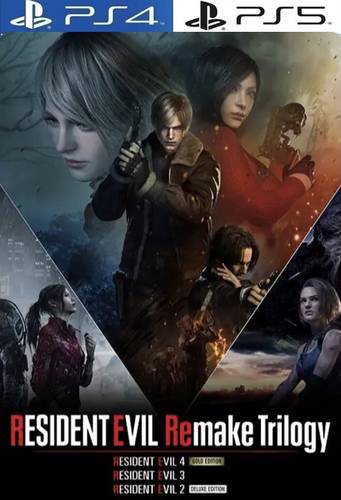 🧟‍♂️ Resident Evil Remake Trilogy | PS4 & PS5 | حساب بلايستيشن