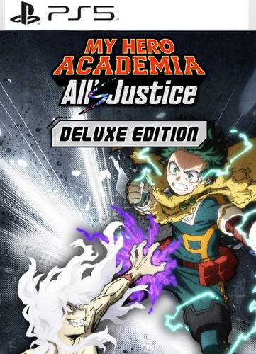 🦸‍♂️ MY HERO ACADEMIA: All’s Justice – Deluxe Edition | PS5 | حساب بلايستيشن