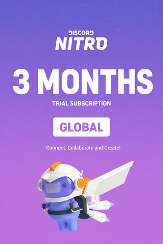 💜 Discord Nitro | 3 Months | اشتراك ديسكورد نايترو