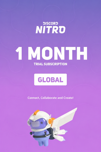 💜 Discord Nitro | 1 Month | اشتراك ديسكورد نايترو  