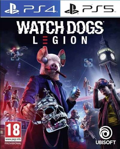 حساب سوني يحتوي على لعبة Watch Dogs Legion PS4 PS5