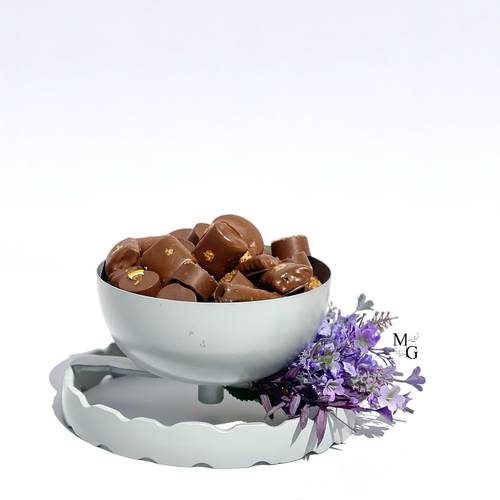 صحن حلا رصاصي 