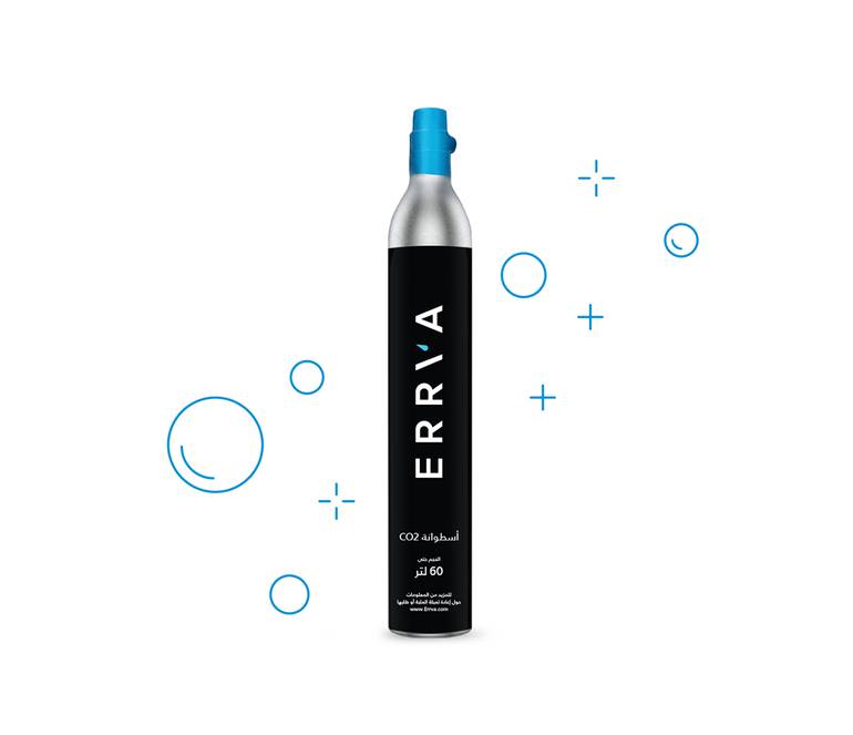 أسطوانة CO2 جديدة