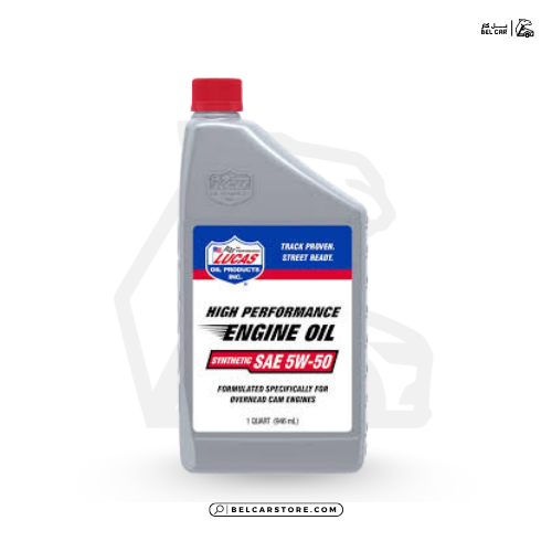 لوكاس - ‫زيت ماكينة عيار 5W-50 تخليقي