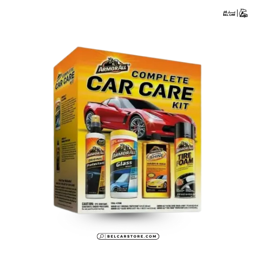 AA 4 PIECE COMPLETE CAR CARE KIT 1 ارمور ال طقم العناية بالسيارات المكتامل 4 قطع 1 حبة