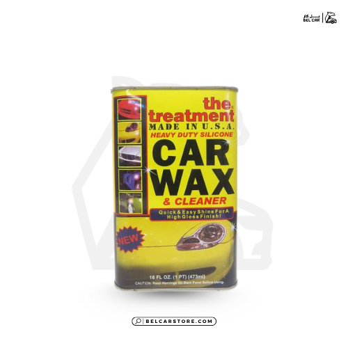 THE TREATMENT SILICON WAXX 12 473 ml تريتمنت ملمع ناعم أصفر الأمريكي 473 مل