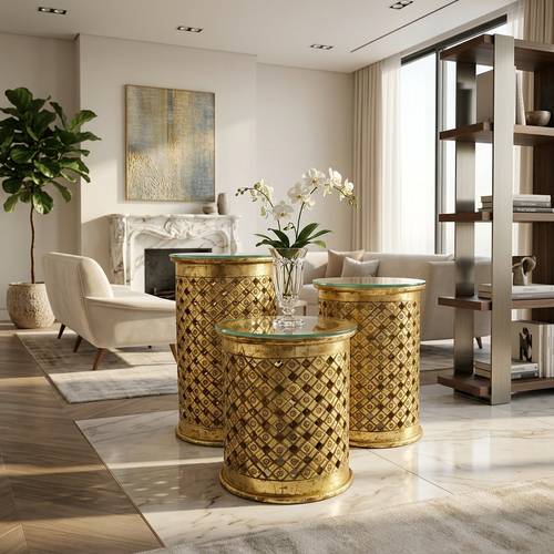 طقم طاولات خدمة