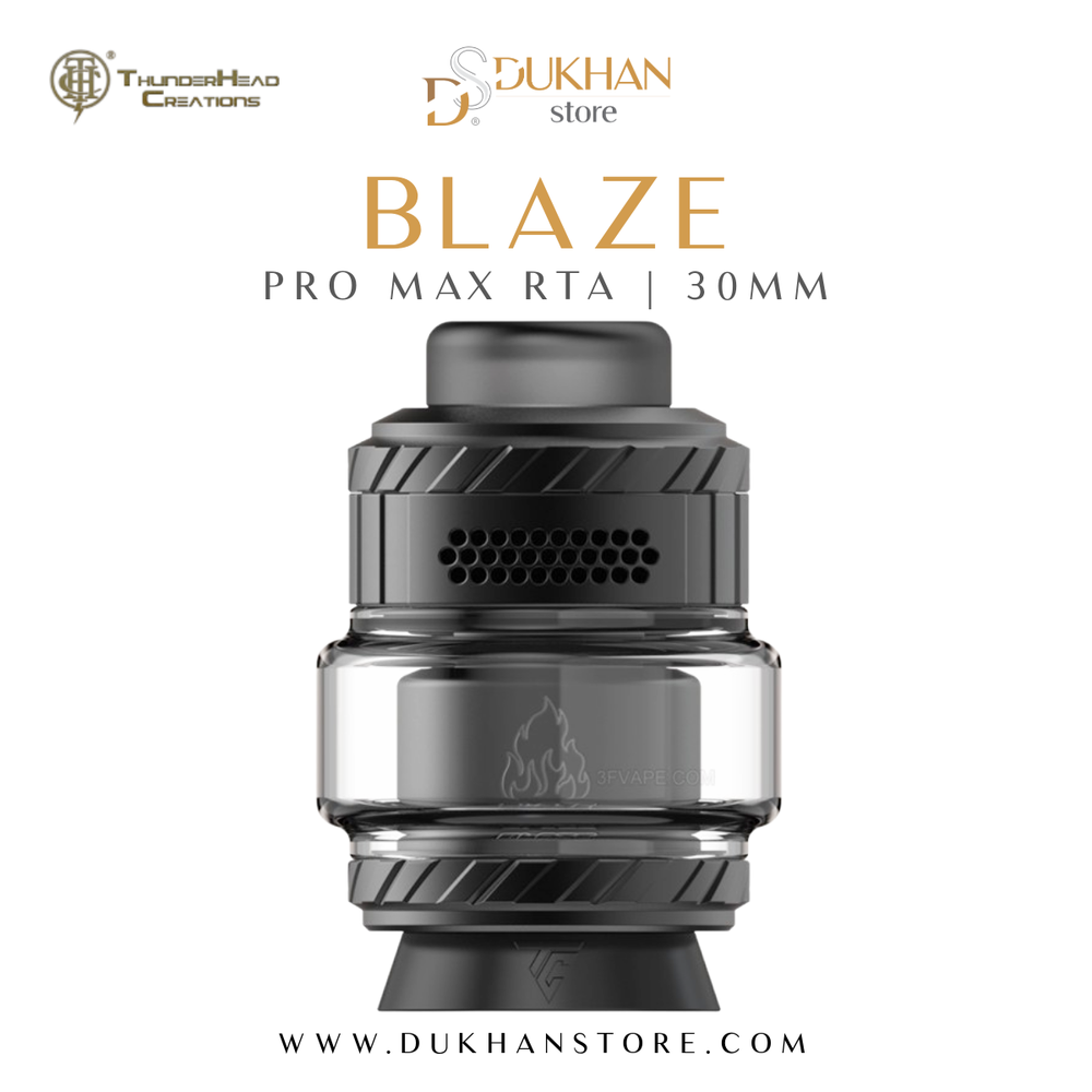 Blaze Max Pro RTA - أسود مطفي