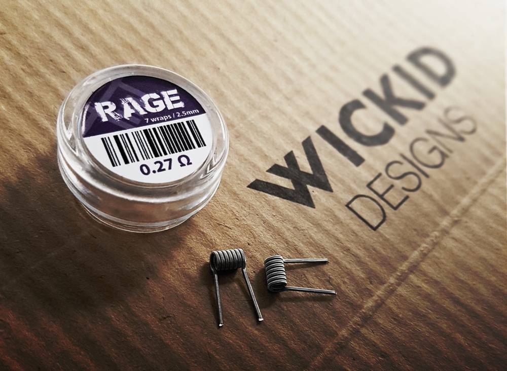 Wickid Coils - RAGE Alien (0.27 ohm)