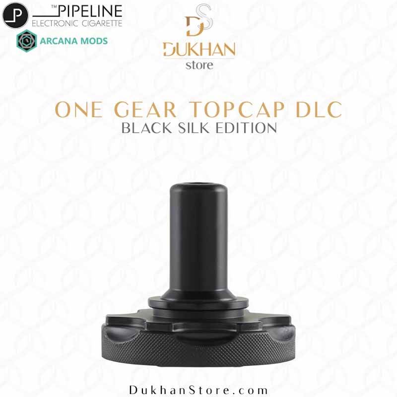 Arcana Mods - Chariot RTA One Gear TopCap DLC "Black Silk" &amp; Standard POM Drip Tip