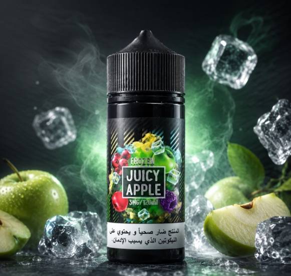 Sam’s Vape Juicy Apple Frozen E-Liquid 120ml 3mg