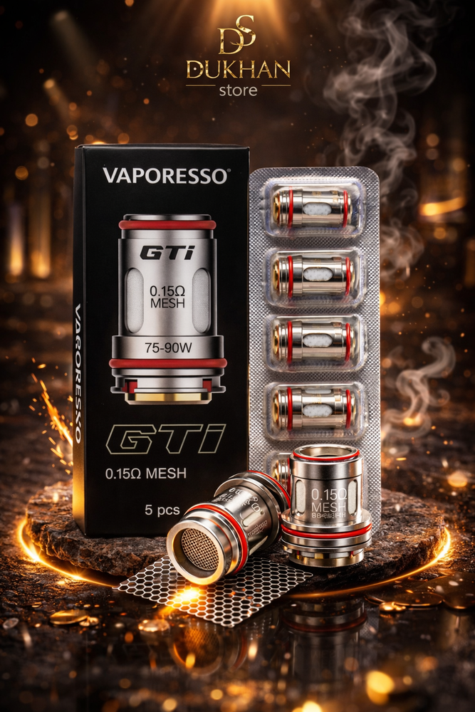 كويل فابريسو GTi 0.15 أوم ميش – 5 حبات