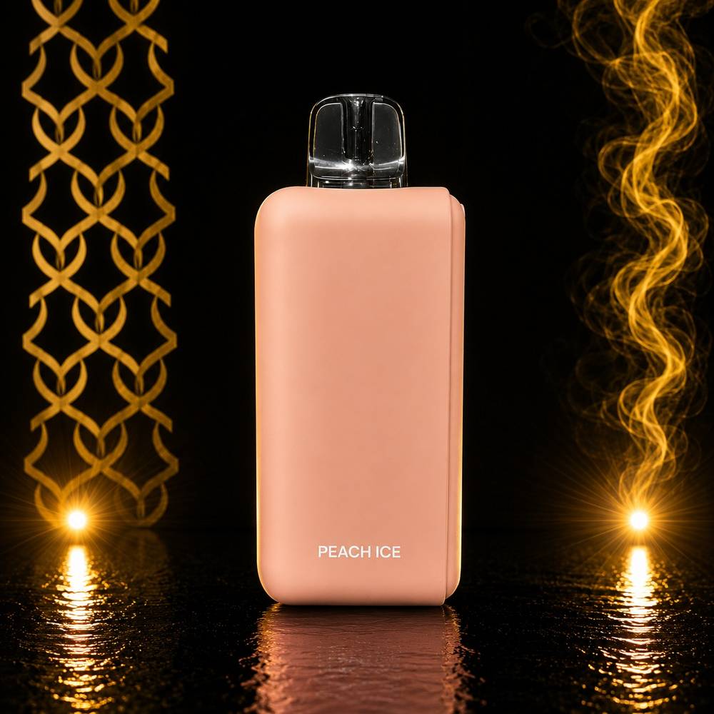Mazaj Blend Pod Peach Ice 15000 Puffs 50mg (Require Battery)