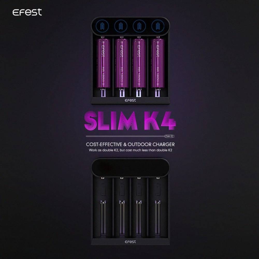 Efest - SLIM K4 USB-C Charger
